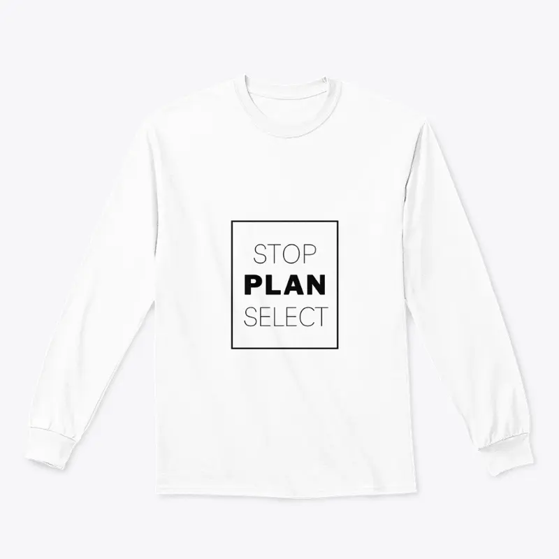 Text: Stop Plan Select (Black)