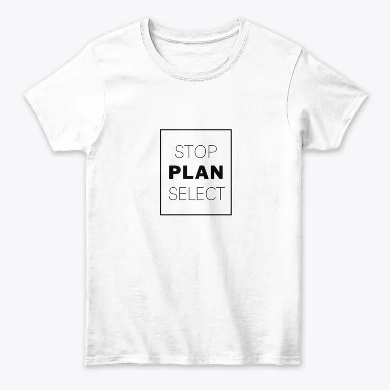 Text: Stop Plan Select (Black)