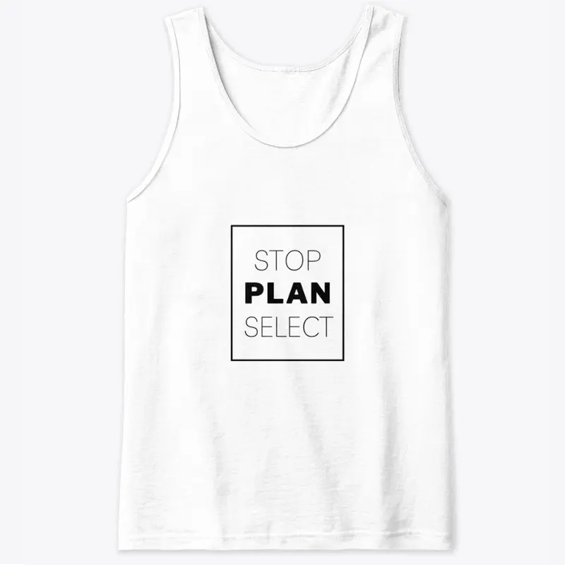 Text: Stop Plan Select (Black)