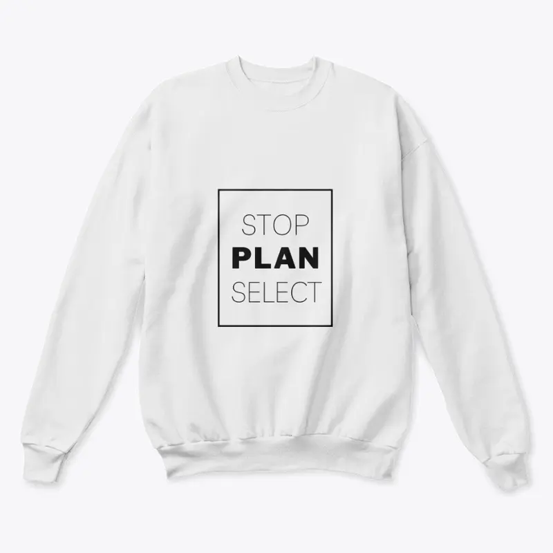 Text: Stop Plan Select (Black)