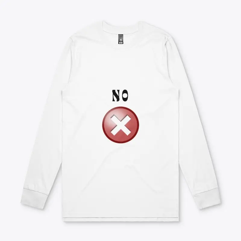 Say NO (Black)